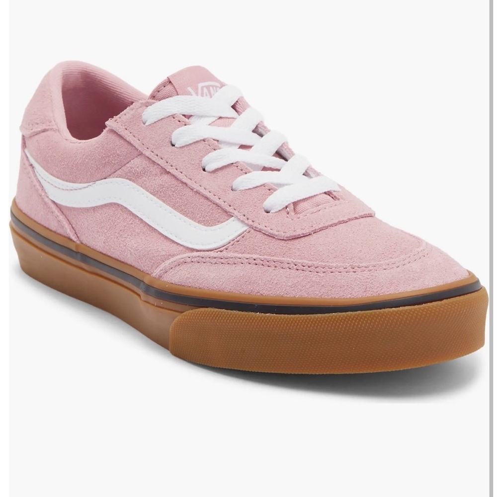 Vans Brooklyn Ls Suede Sneakers Girls Size 5